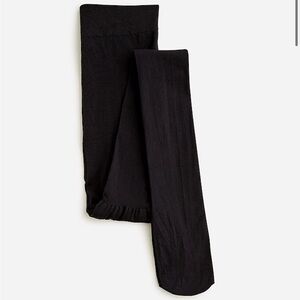 J crew black sheer tights for women small